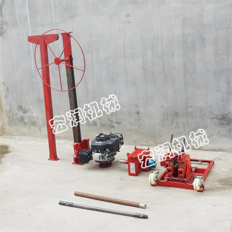 廠家生產(chǎn)汽油取芯機，戶外取芯勘探鉆機